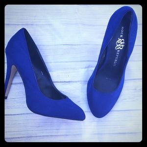 Rock & Republic Royal Blue Heels